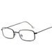 Square Small Metal Thin Frame Sunglasses Women's Colorful Ocean Film Glasses_viptrois.com