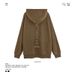 Men's Clothing Retro High Street Washed Distressed Hole Hooded Sweatshirt Men's Loose Large Size Men's Fashion Brand Autumn And Winter_viptrois.com