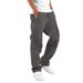 Men's Casual Cargo Pants Overalls With Drawstring Multi-pocket Low Waist Cotton Long Pants For All Seasons_viptrois.com