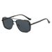 Men's Sunglasses New Modern Retro Square Frame Sunglasses Fashion Glasses Outdoor Sports Net Celebrity Sunglasses_viptrois.com