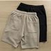Men's Clothing Knitted Shorts Loose Casual Shorts Thin Sports Pants Trendy Beach Shorts_viptrois.com