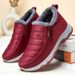 Women's Shoes Cotton Shoes For Women Winter New Shoes For Women Foreign Trade Couple Walking Shoes Plus Velvet Thickened Unisex Snow Boots For Women_viptrois.com