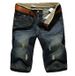Men's Clothing Mainly Promote Running Volume Denim 5 Point Pants Large Size Men's Shorts Jeans Fat Guy_viptrois.com