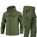 Men's Clothing Beetle Shark Skin Softshell Jacket Set For Men Camouflage Waterproof Military Style Outdoor Warm Clothing_viptrois.com