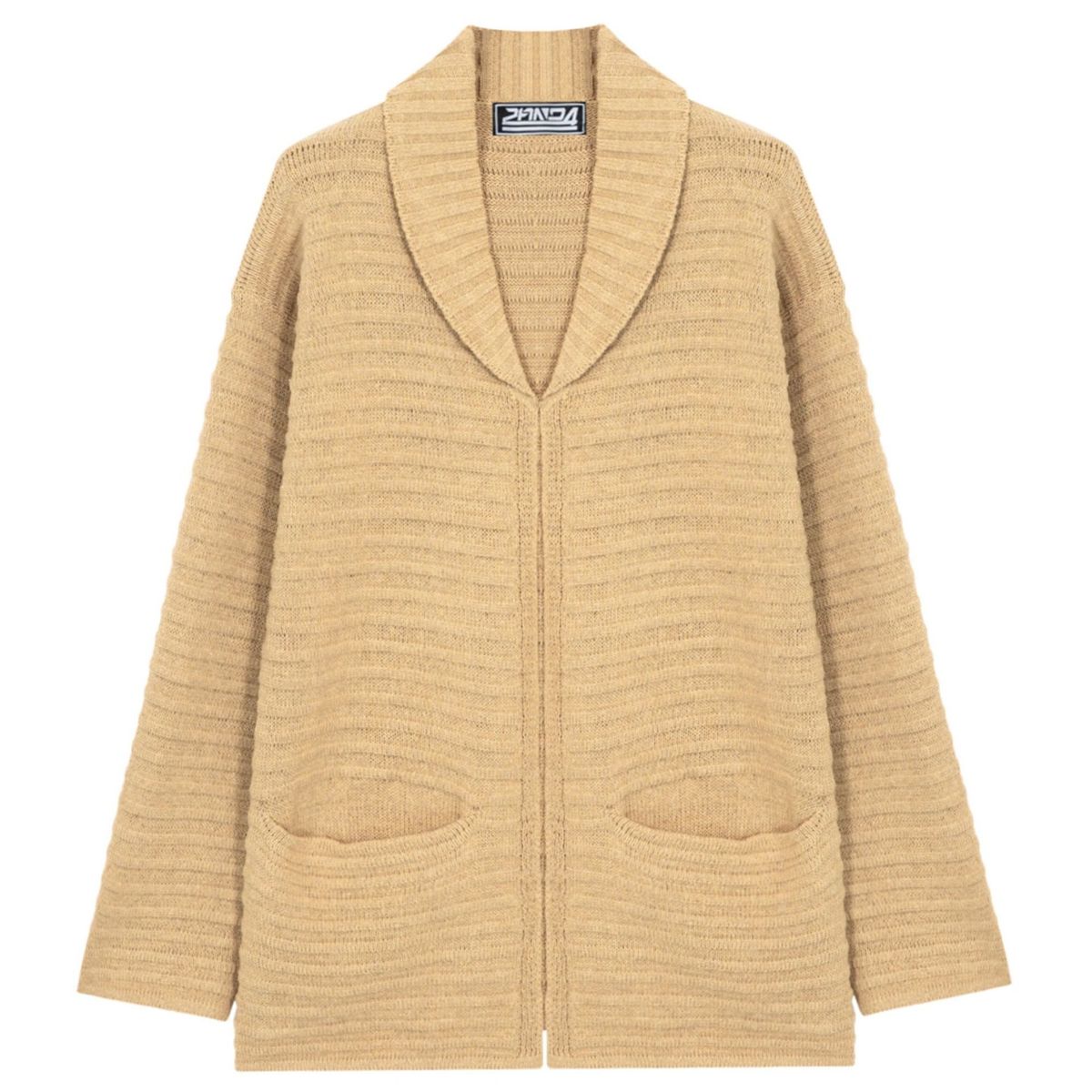 Foreign Trade Men's Clothing Autumn Winter Mid-Length Cardigan Sweater Casual Turn-Down Collar Long Sleeve_viptrois.com