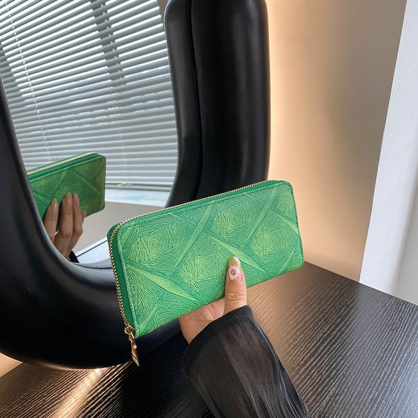 Women’s Bags Long Multi Card Wallet Fashion Clutch Large Capacity Coin Purse Clutch Mobile Phone Bag_viptrois.com