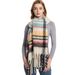 Unisex Shawl scarf with coarse fringed plaid_viptrois.com