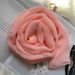 Women's Basic Lady Solid Color Georgette Silk Scarf_viptrois.com