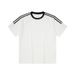 Men's Clothing Dengjue Men's Clothing Splicing New Sports Short Sleeved T Shirt 2025 Summer New Product Drop Shoulder Loose Cool Trendy Short Sleeved_viptrois.com