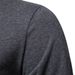Men's New Solid Color T-Shirt European Casual Sports Round Neck Pure Cotton Letter Printing Long Sleeved Base Shirt_viptrois.com