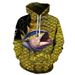 2024 Couple Men's 3D Printed Hoodie Digital Print Fish Sweatshirt_viptrois.com