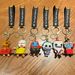 New Christmas Eve Scare Halloween Keychain Backpack Cartoon Pendant Car Keychain Pendant_viptrois.com