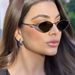 Women's Sunglasses Fashion Diamond Metal Sunglasses New Simple Beach Sunshade Sunglasses Internet Celebrity Same Style Sunglasses For Women_viptrois.com
