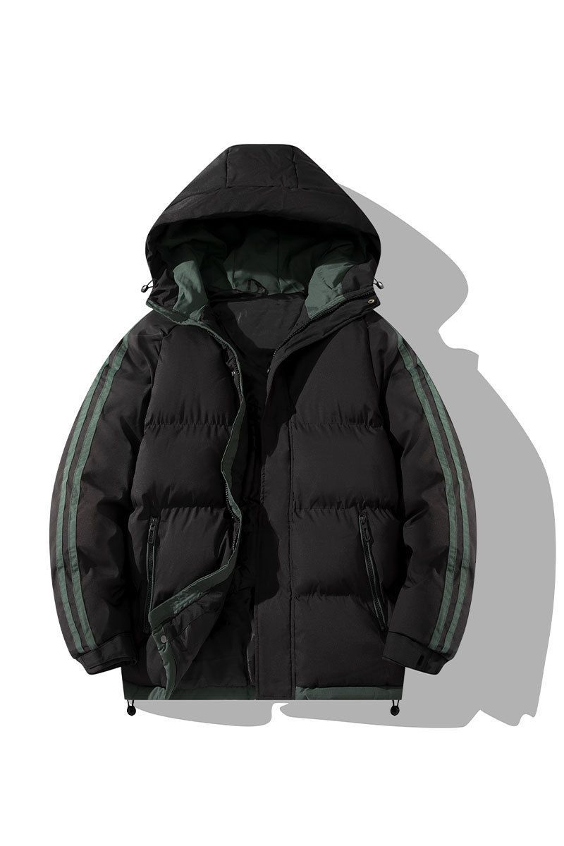 New Winter Men's Padded Jacket Men's Casual Fashion Hooded Padded Jacket Thickened Warm Men's Jacket_viptrois.com